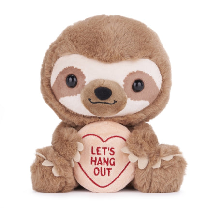 Love Hearts 7 Sloth  Hang Out Plush Gift