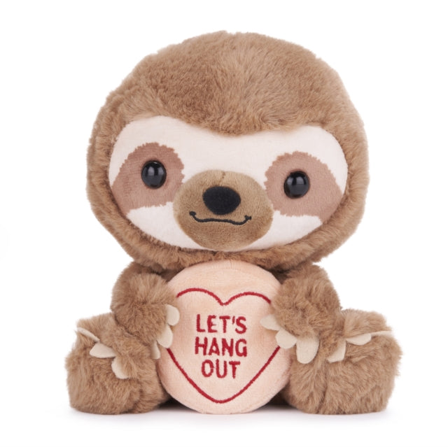 Love Hearts 7 Sloth  Hang Out Plush Gift