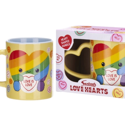 11Oz Love Hearts Rainbow Heart Mug