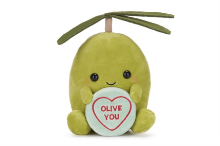 Love Hearts 7 Olive You Plush Gift