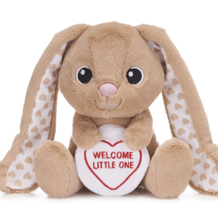 Love Hearts 7 Welcome Little Bunny Plush Gift