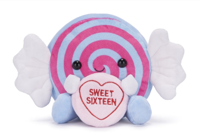 Love Hearts 7 Sweet 16Th Birthday Plush Gift