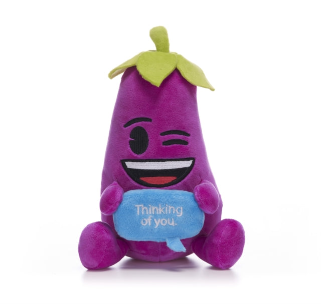 7 Aubergine Emoji Plush Gift