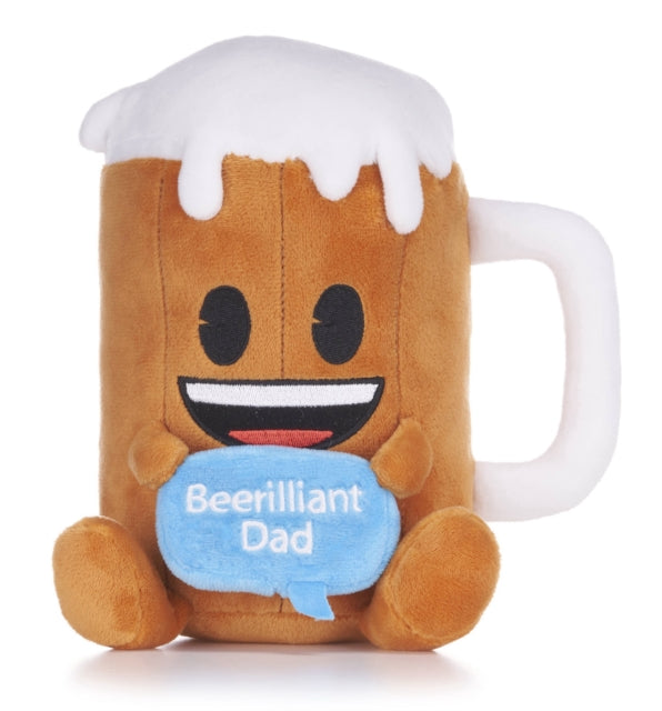 8 Emoji BeerIlliant Dad Plush Gift