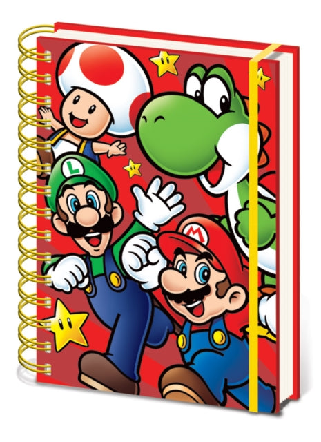 Super Mario Run A5 Wiro Notebook