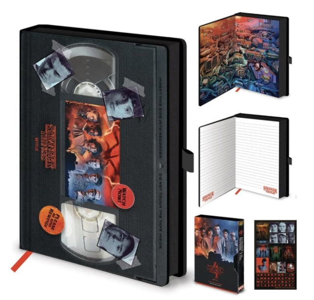 Stranger Things 4 VHS A5 Premium Notebook