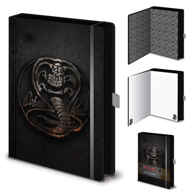 Cobra Kai Metal Badge Premium A5 Premium Notebook