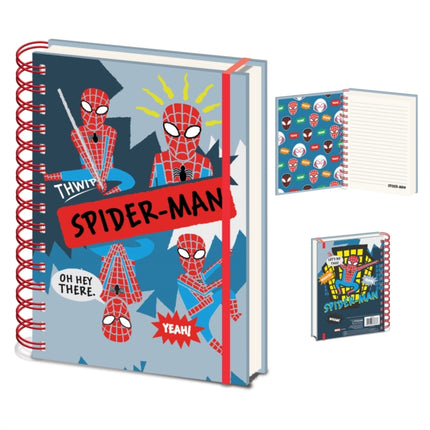 Marvel SpiderMan Sketch A5 Wiro Notebook