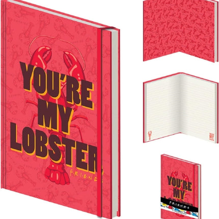 Friends Youre My Lobster A5 Premium Notebook