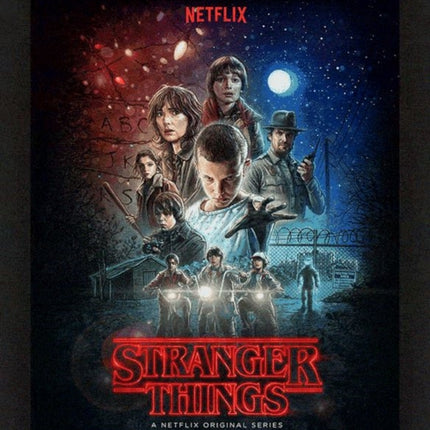 Stranger Things One Sheet 10 x 8 3D Lenticular Poster Framed