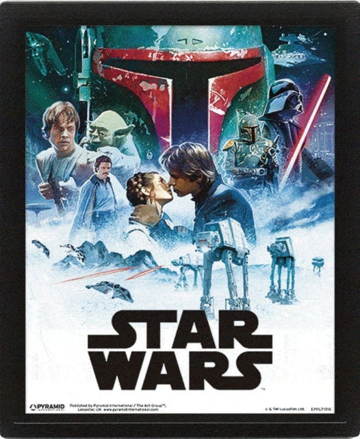 Star Wars Episode IV  V  Framed