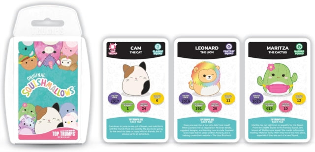 Squishmallows Top Trumps Specials Card Game