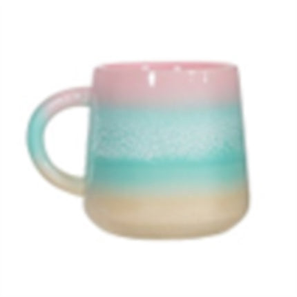 Pastel Ombre Mug Pink  Green