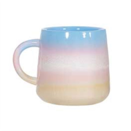 Pastel Ombre Mug Blue  Pink