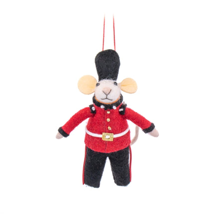 Beefeater Mouse Felt Decoration