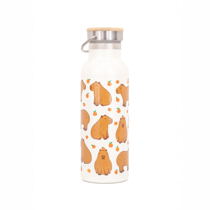 Capybara Metal Water Bottle