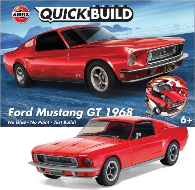 Airfix QUICKBUILD  FORD MUSTANG GT 1968 Model Toy