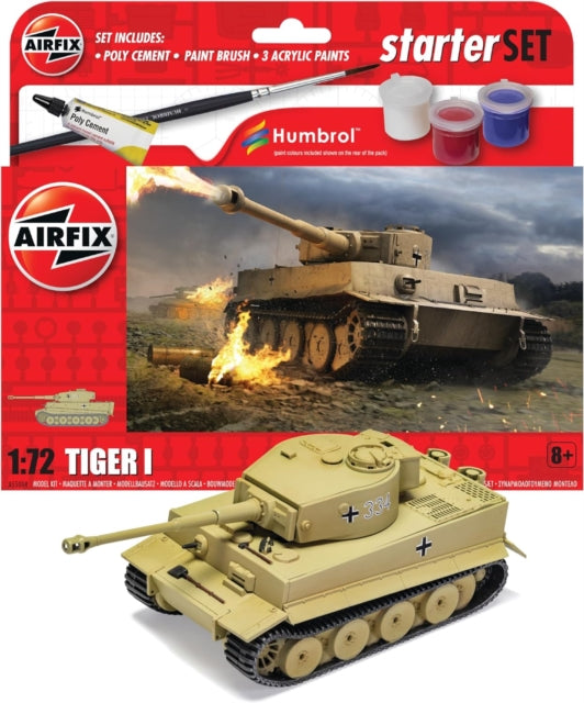 Airfix STARTER SET  TIGER 1 Model Toy