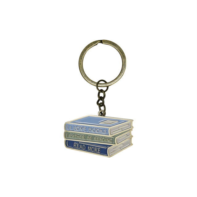 Keyring Metal  Pulteney Press Rather Be Reading