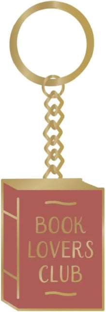 Keyring Metal  Pulteney Press Book Lovers