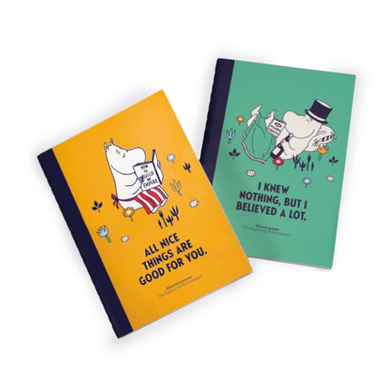 A6 Notebooks Set of 2  Moomin