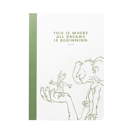 A5 Notebook Softcover  Roald Dahl The BFG