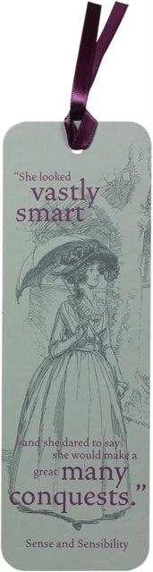 Bookmark Paper  Pulteney Press Jane Austen