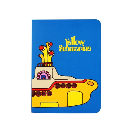A6 Notebook Softcover  The Beatles Yellow