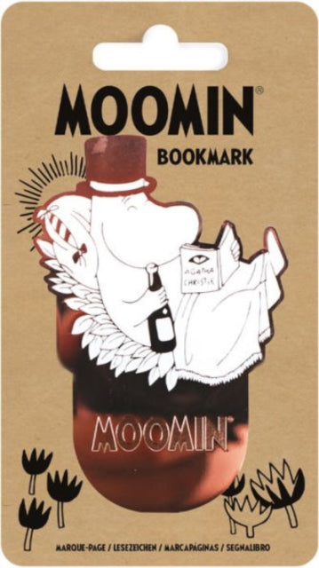 Bookmark Metal  Moomin Moomin Papa