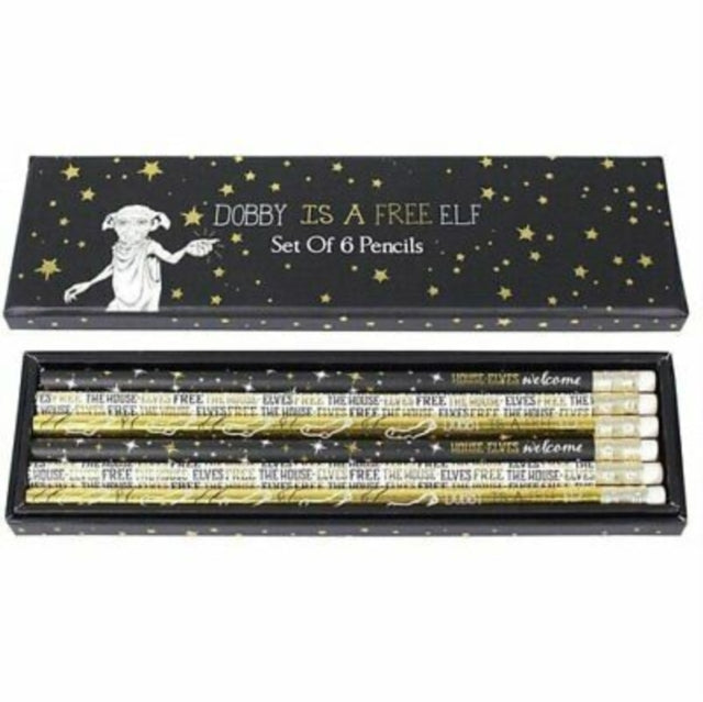 HP Free Elf Set Of 6 Pencil Set