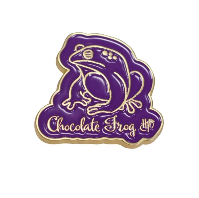 CHOCOLATE FROG PIN BADGE