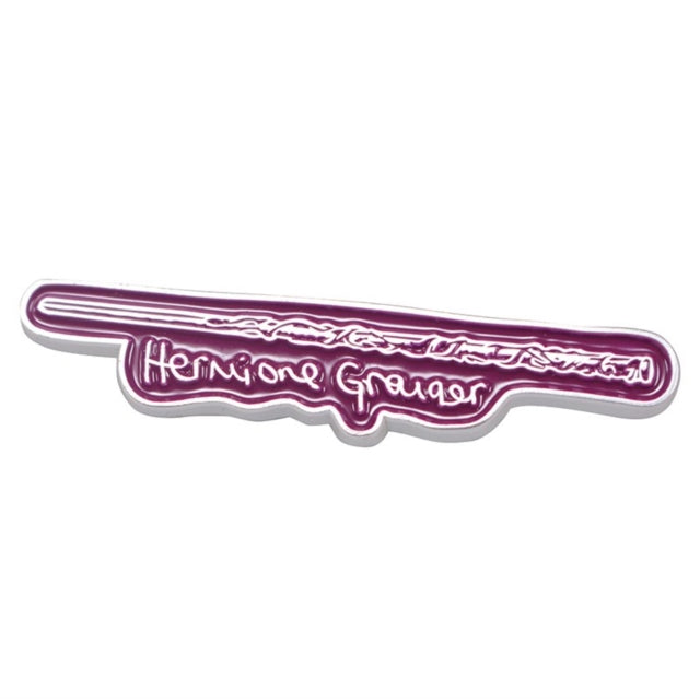 HERMIONE WAND PIN BADGE