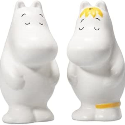 Salt  Pepper Shakers Ceramic Boxed  Moomin