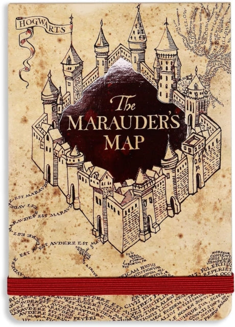 Harry Potter  Stationery  Notebooks  Harry Potter Marauders Map 160 Page Pocket Notebook