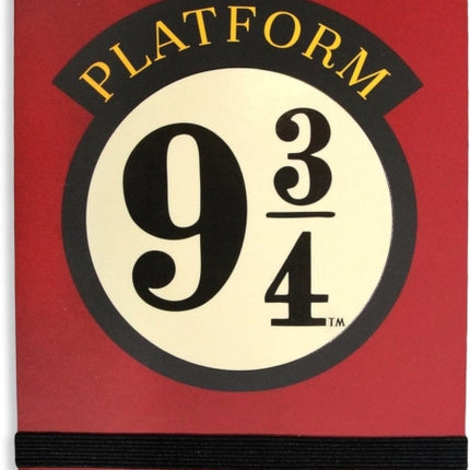 Harry Potter  Platform 9 34 Pocket Notebook