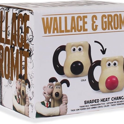 Mug Shaped Heat Chg. Boxed  Wallace  Gromit