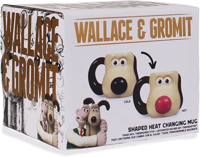 Mug Shaped Heat Chg. Boxed  Wallace  Gromit