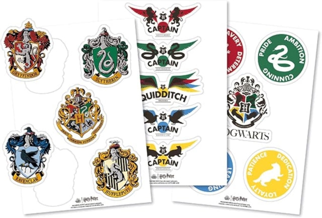 Sticker Sheet  Harry Potter House Pride