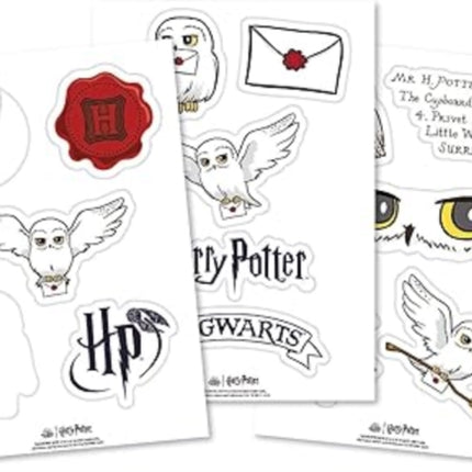 Sticker Sheet  Harry Potter Hedwig