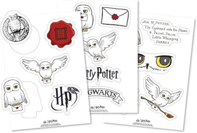 Sticker Sheet  Harry Potter Hedwig