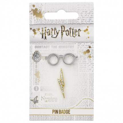 Harry Potter HPPB0176 Pin Badge Silver  Gold