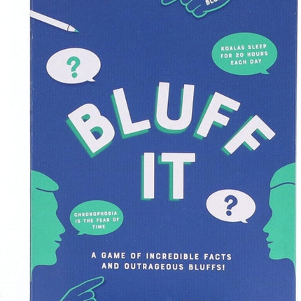 BLUFF IT TRIVIA GAME