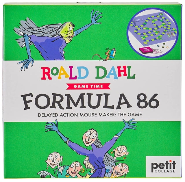 Petit Collage PRD002 Roald Dahl Formula 86 DelayedAction Mouse Maker Witches Game Multicoloured