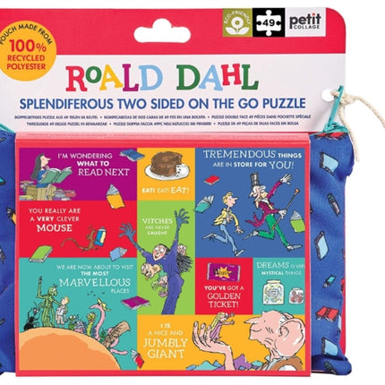 Petit Collage PRD011 Roald Dahl Puzzle Multi