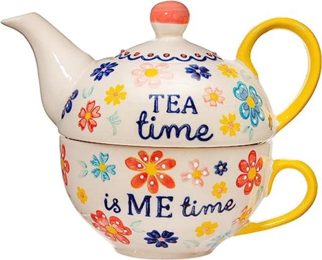 Sass  Belle Folk Floral Tea for One