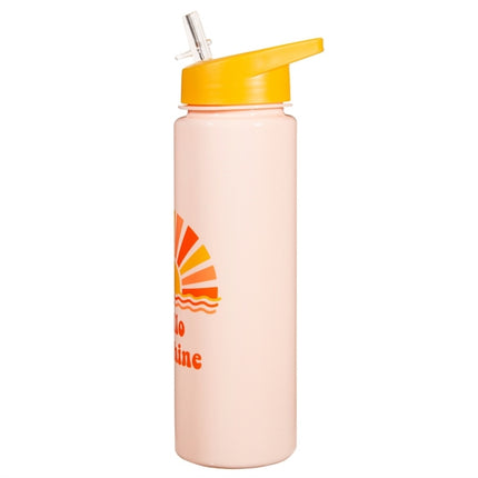 Hello Sunshine Plastic Water Bottle