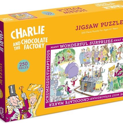 Roald Dahl Puzzles 250Pc Charlie  Choc