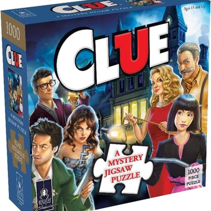 Clue  A 1000pc Mystery Jigsaw Puzzle