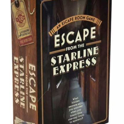 Professor PUZZLE Escape From The Starline Express  Escape Room Game  Multiplayer brainteasing gameEscape the room game