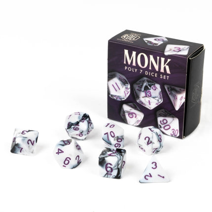 Monk 7Polyhedral Dice